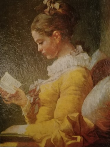 a young girl reading fragonard 1771