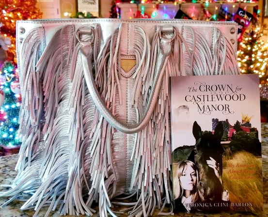 books in handbag crown for castlewood manor